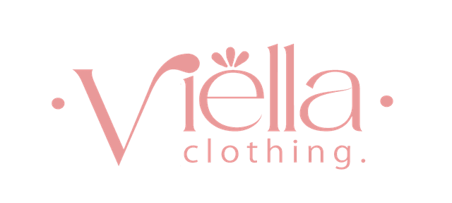 Logo Viella Clothing – brand fashion wanita modern dan elegan